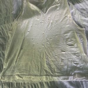 URBAN OUTFITTERS Size Small Tank w/holes